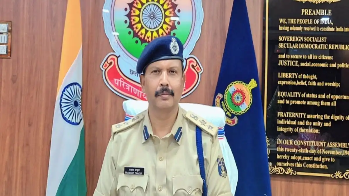 Shri Prashant Kumar Thakur, SP, Surajpur